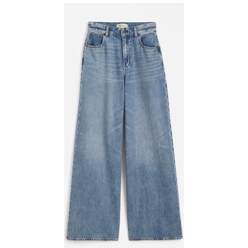Nwt Madewell Curvy Superwide-Leg‎ Jeans: Airy Denim Edition Size 25